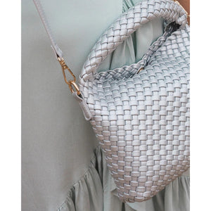 GABBY MINI WOVEN CROSSBODY BAG-Bags & Wallets-LOUENHIDE-Coriander