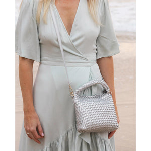 GABBY MINI WOVEN CROSSBODY BAG-Bags & Wallets-LOUENHIDE-Coriander