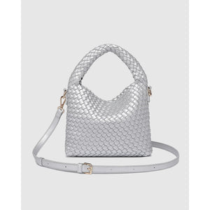 GABBY MINI WOVEN CROSSBODY BAG-Bags & Wallets-LOUENHIDE-Coriander