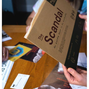 GAME | ESCAPE ROOM IN AN ENVELOPE: THE SCANDAL DINNER PARTY-Fun and Games-PUZZLE POST UK-Coriander