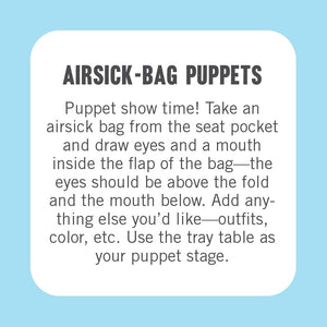 GAME | ON THE GO AMUSEMENTS: 50 COOL THINGS TO DO ON A PLANE-Fun and Games-RAINCOAST-Coriander