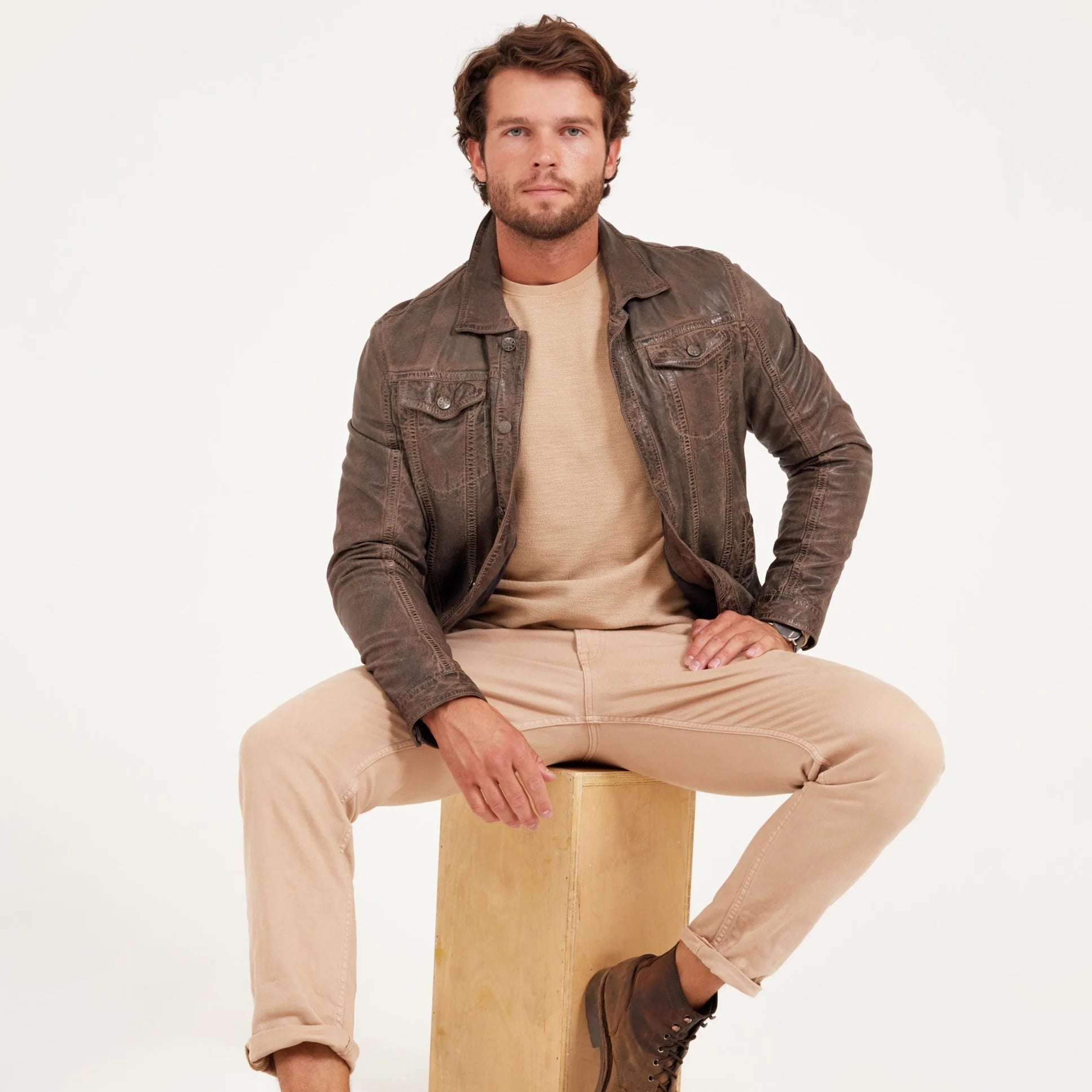 GEOFF JACKET-Sweaters & Jackets-MAURITIUS-Coriander