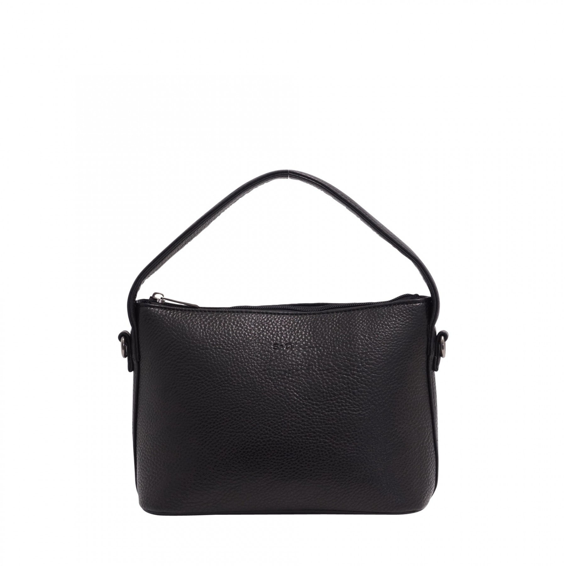 GEORGINA CROSSBODY-Bags & Wallets-S-Q-BLACK PEBBLE-Coriander