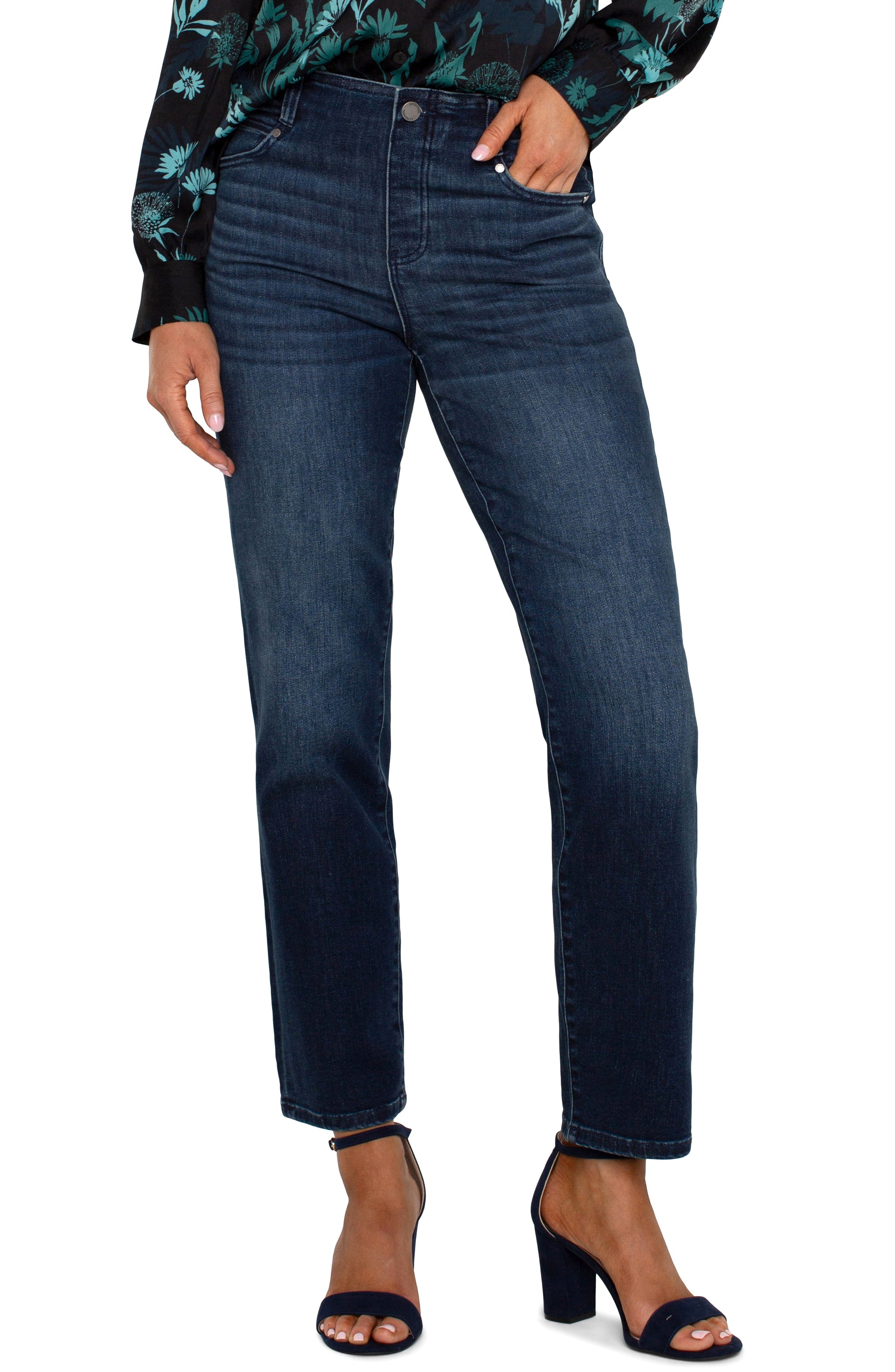 GIA SLIM-Denim-LIVERPOOL-Coriander