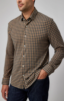 GINGHAM LONG SLEEVE-Shirts & Tops-STONE ROSE-Coriander