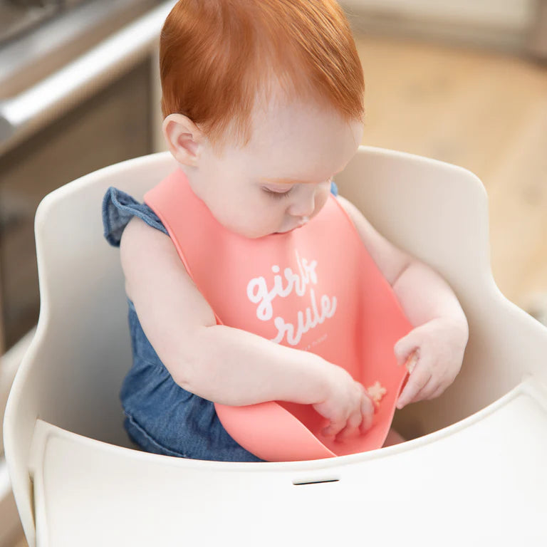 GIRLS RULE WONDER BIB - BLOSSOM-Bib-BELLA TUNNO-Coriander