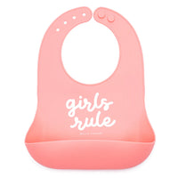 GIRLS RULE WONDER BIB - BLOSSOM-Bib-BELLA TUNNO-Coriander