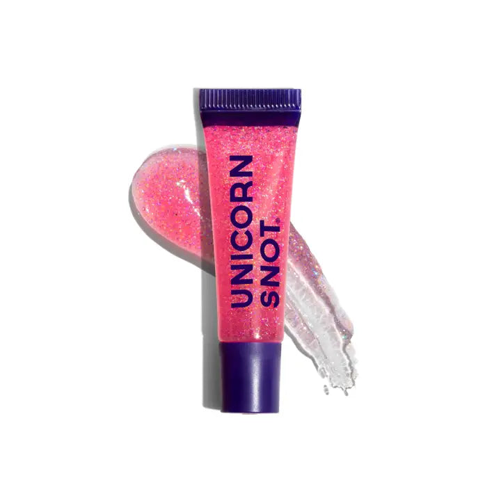 GLITTER LIP GLOSS | GLITTER BOSS FLAMINGO-Lotions & Potions-UNICORN SNOT-Coriander