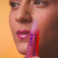 GLITTER LIP GLOSS | GLITTER BOSS FLAMINGO-Lotions & Potions-UNICORN SNOT-Coriander