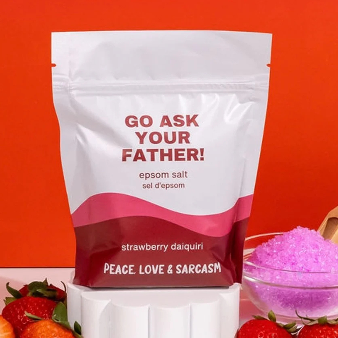 GO ASK YOUR FATHER EPSOM SALT BATH SOAK-Self Care-PEACE, LOVE AND SARCASM-Coriander