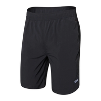 GO COASTAL 2N1 VOLLEY SWIM TRUNKS - FADED BLACK-Pant-SAXX-SMALL-FADED BLACK-Coriander