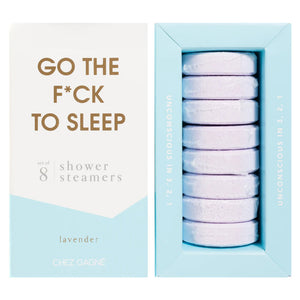 GO THE F*CK TO SLEEP SHOWER STEAMERS-Self Care-CHEZ GAGNE-Coriander