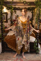GODDESS DUSTER KIMONO | GOLDEN HOUR FLORAL PRINT-Jackets & Sweaters-MARKET OF STARS-Coriander