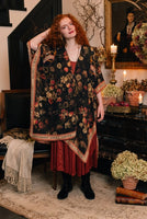 GODDESS STARDUSTER KIMONO | HEART of GOLD with SACRED HEART-Jackets & Sweaters-MARKET OF STARS-Coriander