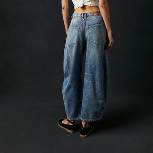 GOOD LUCK BARREL-Denim-FREE PEOPLE-Coriander