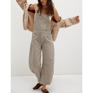 GOOD LUCK OVERALLS | COBBLESTONE-Denim-FREE PEOPLE-Coriander