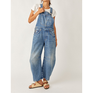 GOOD LUCK OVERALLS-Denim-FREE PEOPLE-XSMALL-BLUE-Coriander