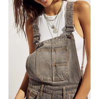 GOODLUCK OVERALLS-Uncategorised-FREE PEOPLE-Coriander