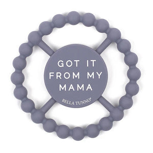 GOT IT FROM MY MAMA RING TEETHER-Babies & Kids-BELLA TUNNO-Coriander