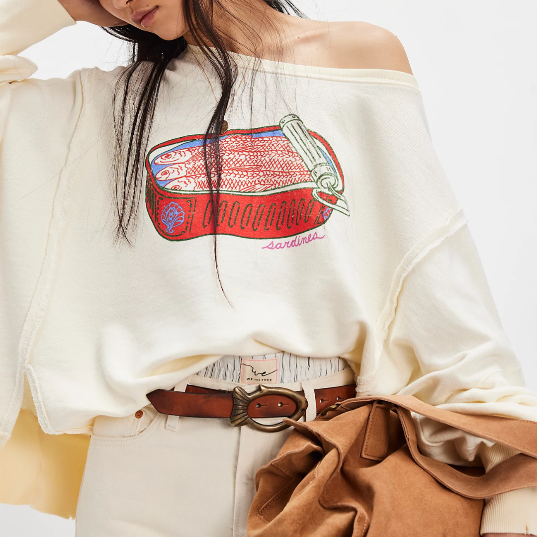 GRAPHIC CAMDEN | SARDINE COMBO-Tops-FREE PEOPLE-Coriander