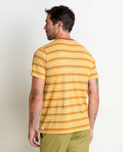 GROM HEMP SS CREW-Men's Shirt-TOAD&CO-Coriander