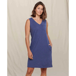 GROM TANK DRESS-Dress-TOAD&CO-XSMALL-IRIS STRIPE-Coriander