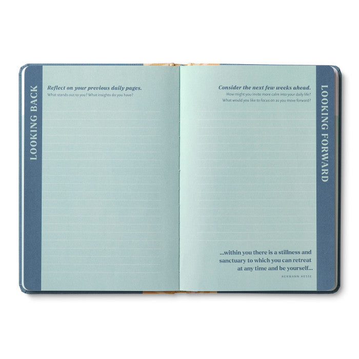 GUIDED JOURNAL | CALM EVERY DAY-Books & Stationery-COMPENDIUM-Coriander