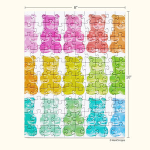 GUMMY BEARS | 100 PIECE PUZZLE SNAX-Puzzle-WERKSHOPPE-Coriander
