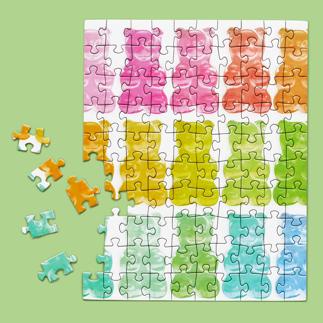 GUMMY BEARS | 100 PIECE PUZZLE SNAX-Puzzle-WERKSHOPPE-Coriander