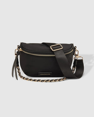 HALSEY SLING BAG-Bags & Wallets-LOUENHIDE-BLACK-Coriander