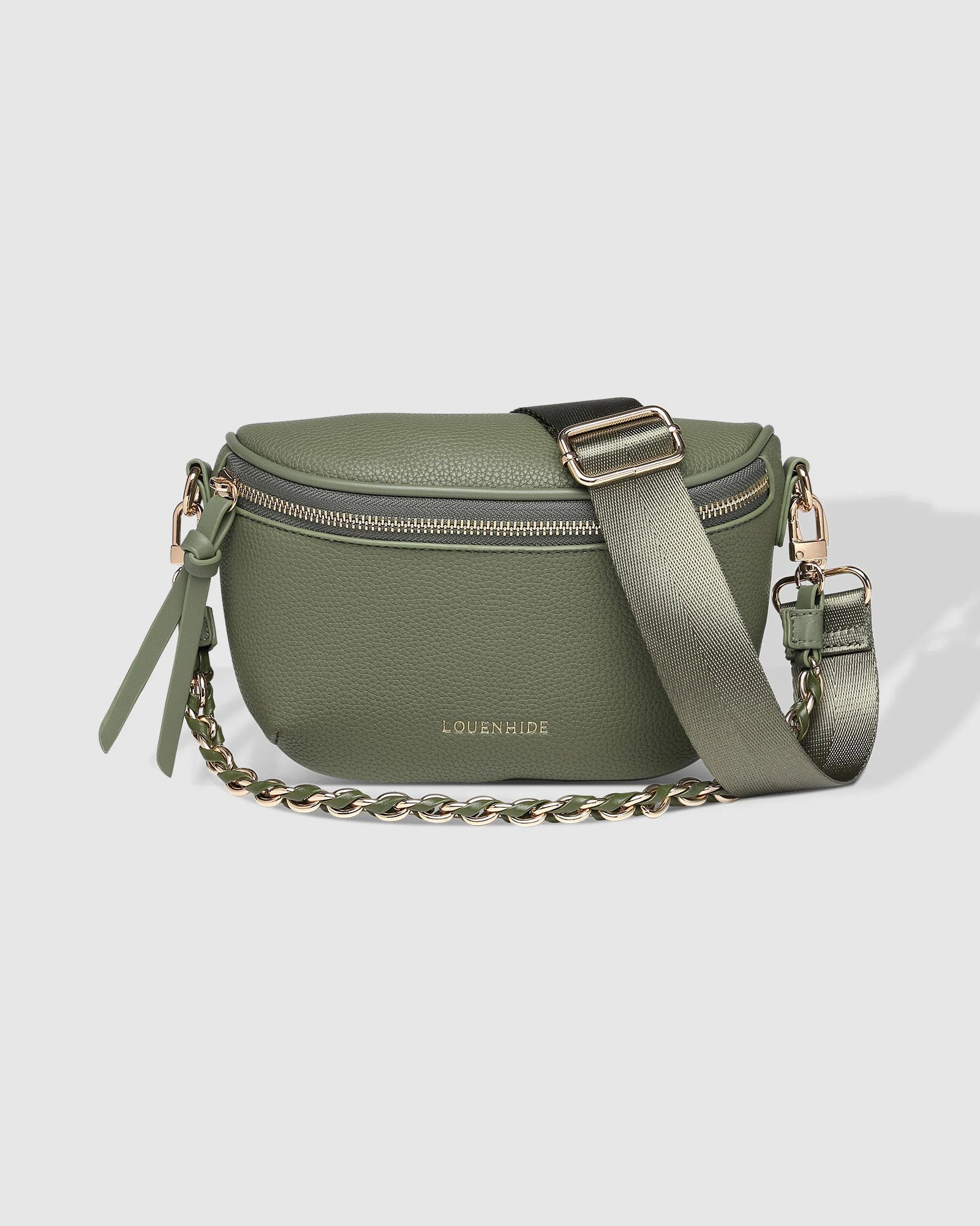 HALSEY SLING BAG-Bags & Wallets-LOUENHIDE-KHAKI-Coriander