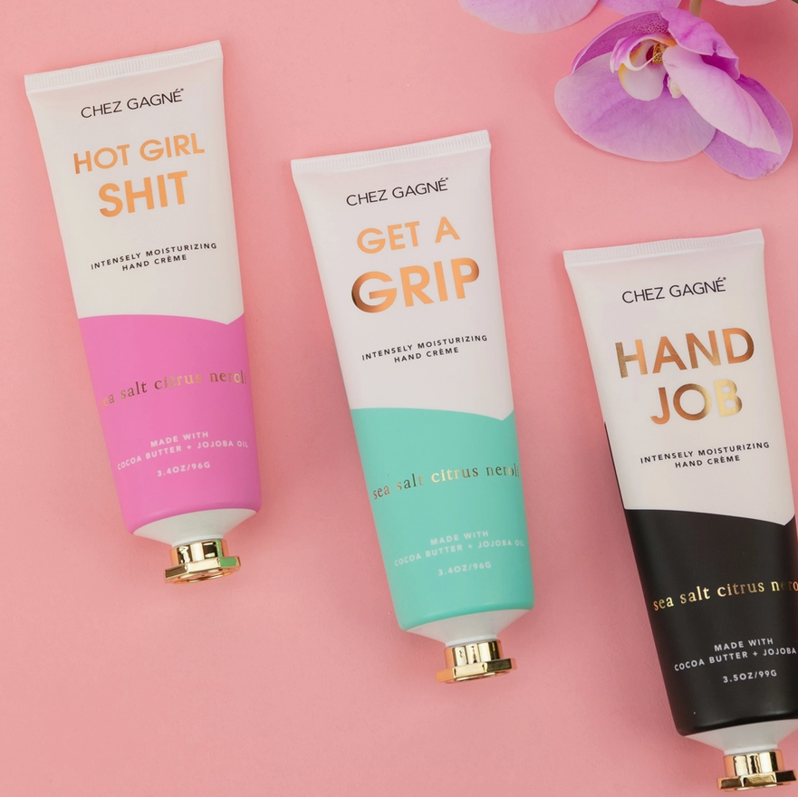 HAND CREAM | GET A GRIP: SEA SALT, CITRUS + NEROLI 3.4OZ-Uncategorised-CHEZ GAGNE-Coriander
