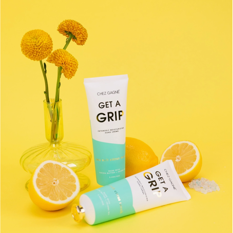 HAND CREAM | GET A GRIP: SEA SALT, CITRUS + NEROLI 3.4OZ-Uncategorised-CHEZ GAGNE-Coriander