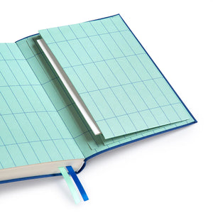 HARDBACK DAILY PLANNER | ULTRAMARINE FABRIC-Books & Stationery-OHH DEER-Coriander