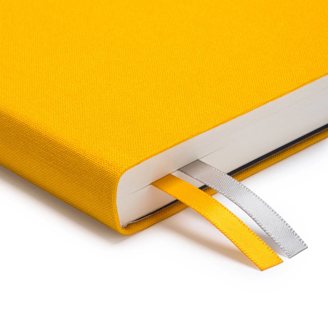 HARDBACK DAILY PLANNER | YELLOW-Books & Stationery-OHH DEER-Coriander