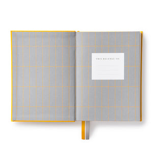 HARDBACK DAILY PLANNER | YELLOW-Books & Stationery-OHH DEER-Coriander