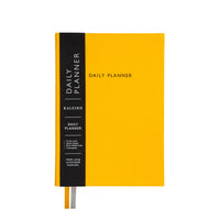 HARDBACK DAILY PLANNER | YELLOW-Books & Stationery-OHH DEER-Coriander