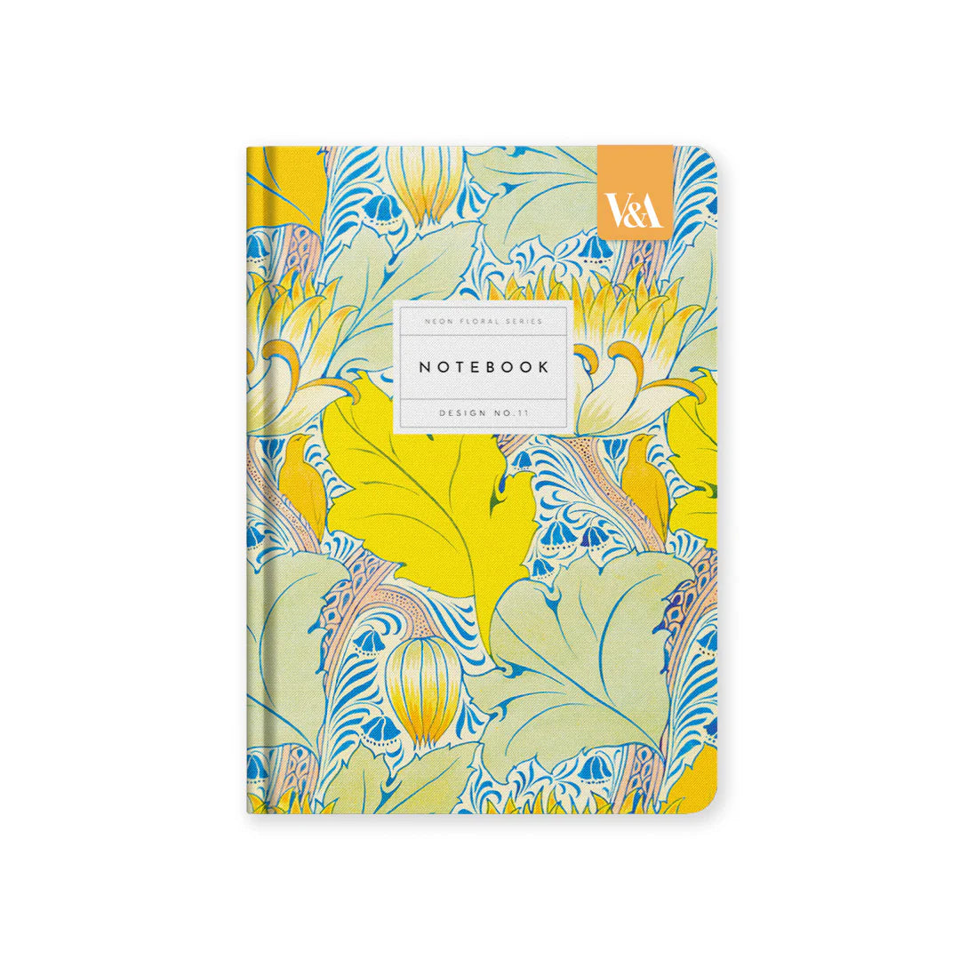 HARDBACK NOTEBOOK | FLORAL ARTS & CRAFTS-Books & Stationery-OHH DEER-Coriander