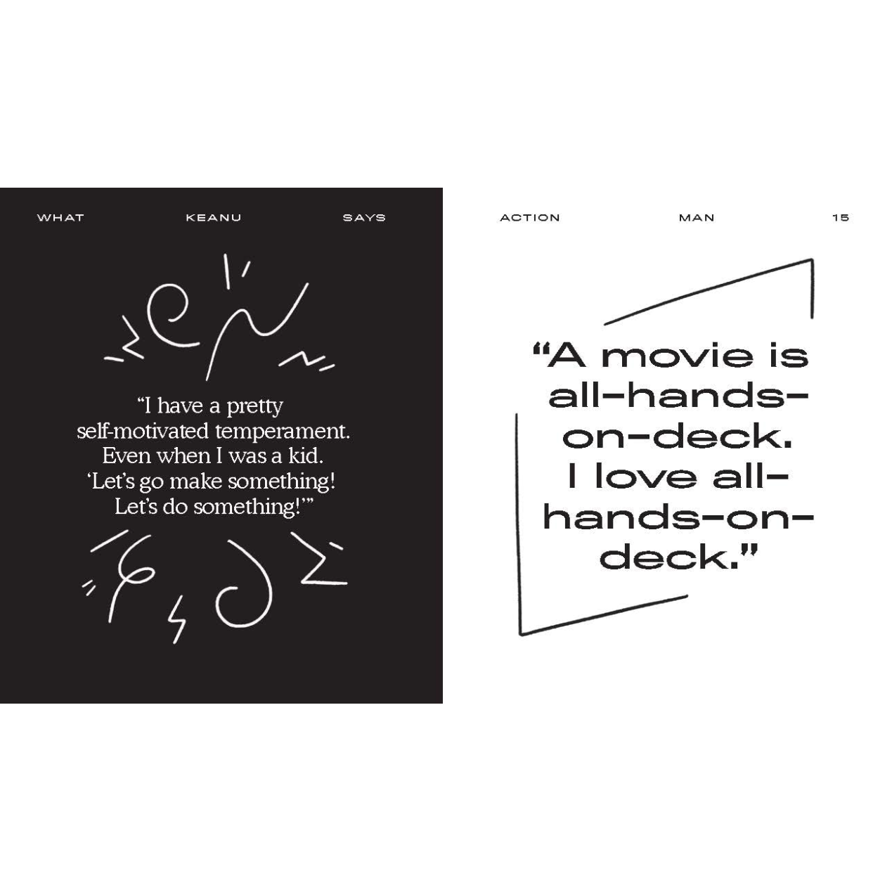 HARDCOVER BOOK | WHAT KEANU SAYS-Uncategorised-RAINCOAST-Coriander