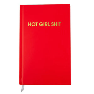 HARDCOVER JOURNALS-Books & Stationery-CHEZ GAGNE-HOT GIRL SHIT-Coriander