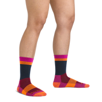 HEADY BETTY MICRO CREW WOMEN'S SOCKS-Socks & Footwear-DARN TOUGH-Coriander