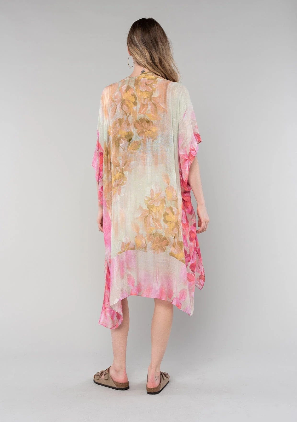 HEARTBEAT KIMONO-Kimono-LOVESTITCH-ONE-MUSTARD-FUSCHIA-Coriander