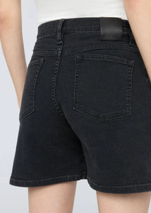 HIGH RISE SHORTS | STRETCH CANVAS RELAXED-Bottom-DUER-Coriander