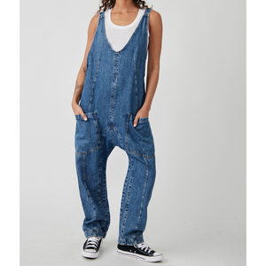 HIGH ROLLER JUMPSUIT-Denim-FREE PEOPLE-XSMALL-SAPPHIRE BLUE-Coriander