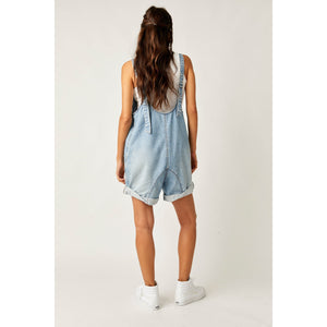 HIGH ROLLER SHORTALLS-Denim-FREE PEOPLE-Coriander