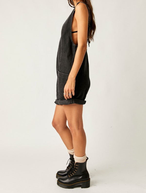 HIGH ROLLER SHORTALLS-Denim-FREE PEOPLE-Coriander