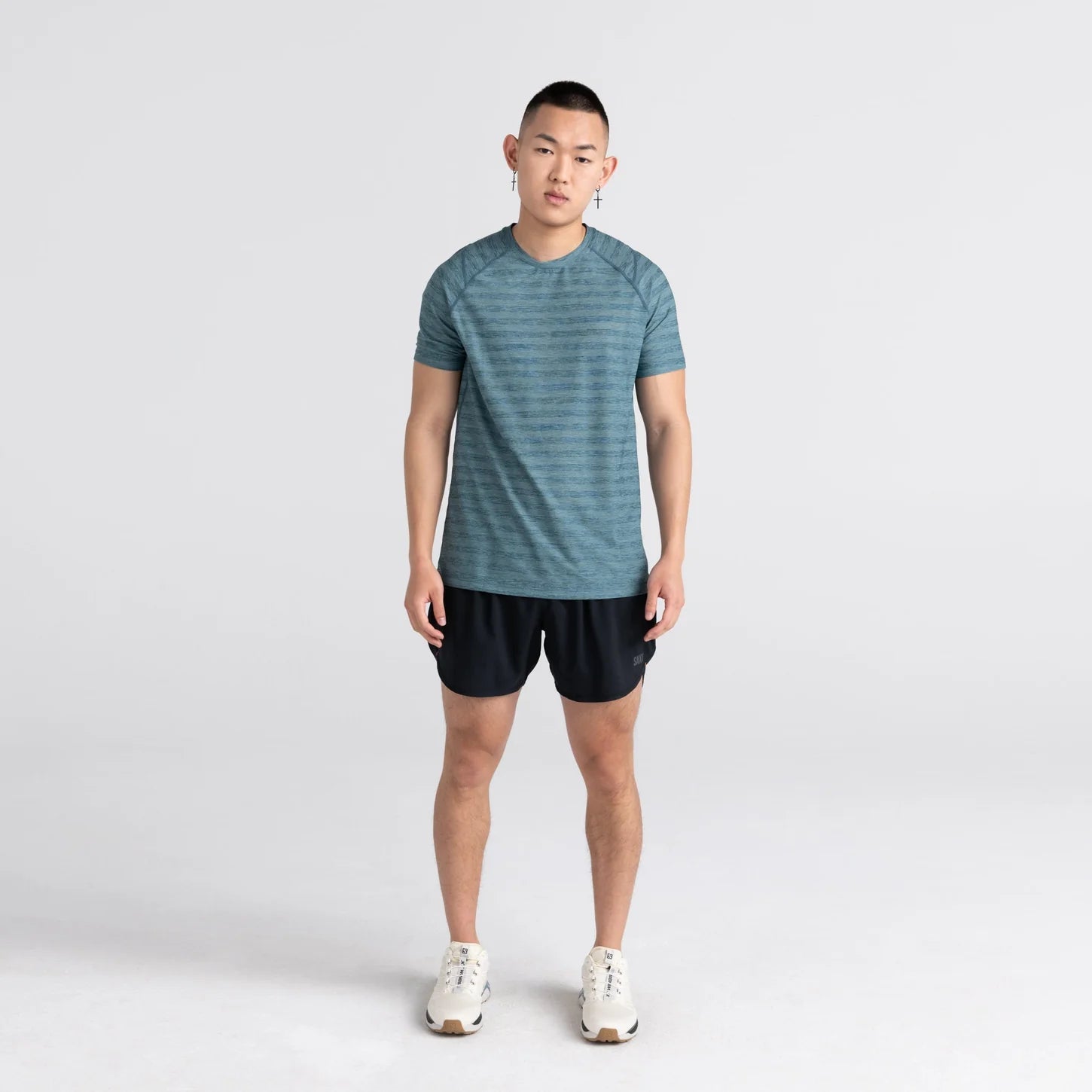 HIGHTAIL 2n1 RUN SHORT 5" - BLACK-Pant-SAXX-Coriander