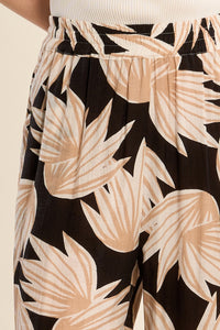 HIGHWAIST PANT | FLORAL-Bottom-MOLLY BRACKEN-Coriander