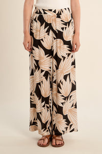 HIGHWAIST PANT | FLORAL-Bottom-MOLLY BRACKEN-Coriander
