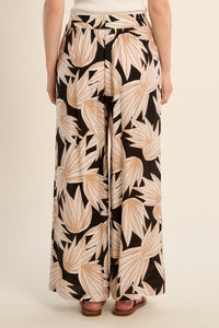 HIGHWAIST PANT | FLORAL-Bottom-MOLLY BRACKEN-Coriander